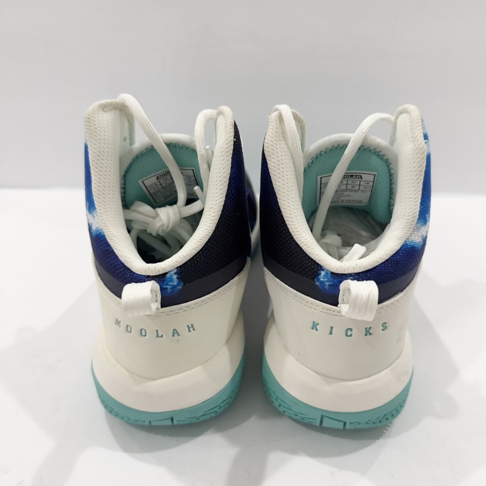 Moda Blue and White Women's Sneakers - Picture 4 of 7